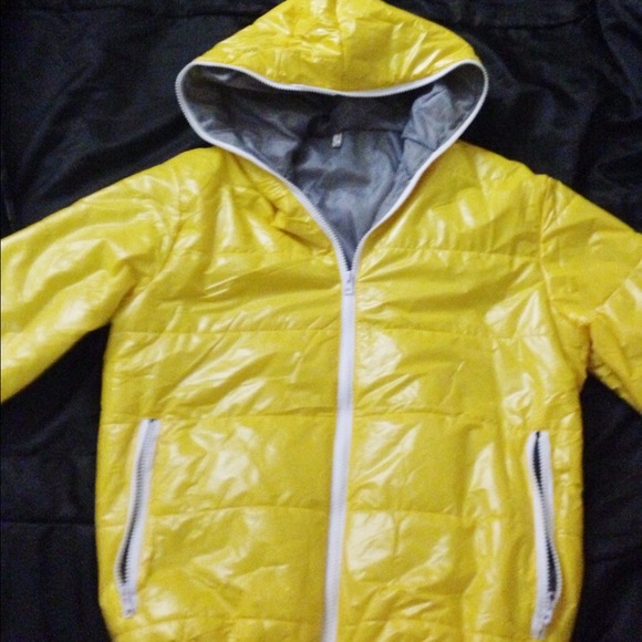 Sold Yellow rain jacket.