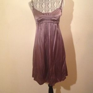 🎉HOST PICK 🎉 100% Silk Dark Gray Dress