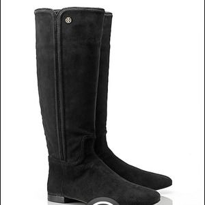 Tory burch black boots size 7