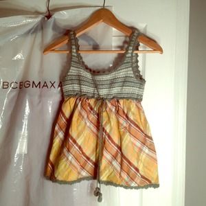 Two textured hippy chic tank