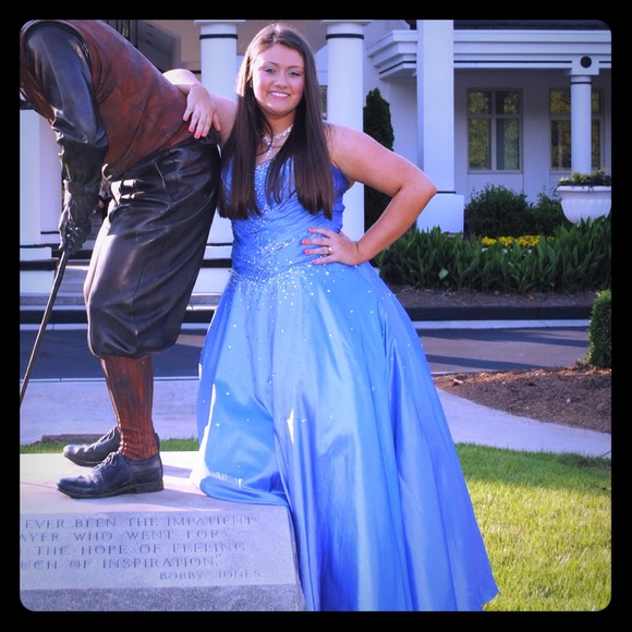 Blue Prom Dress