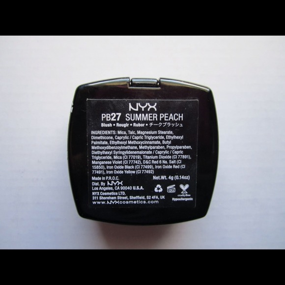 NYX blush in Summer Peach - Picture 3 of 3