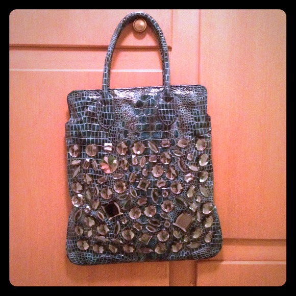 One of a kind--Large Glamour Tote