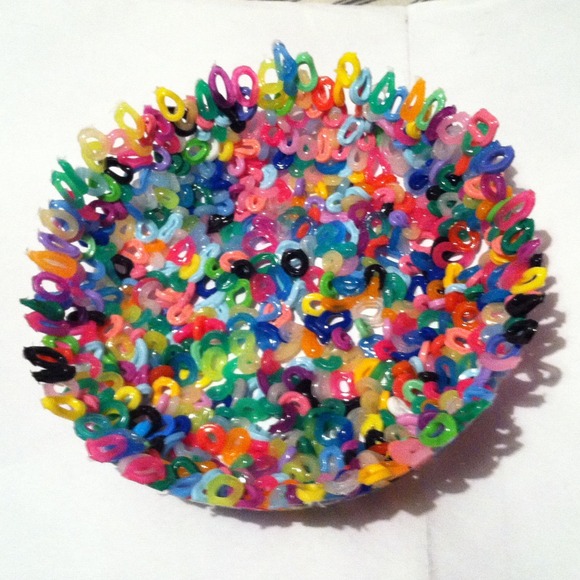 Abstract Pearler Bead Bowl
