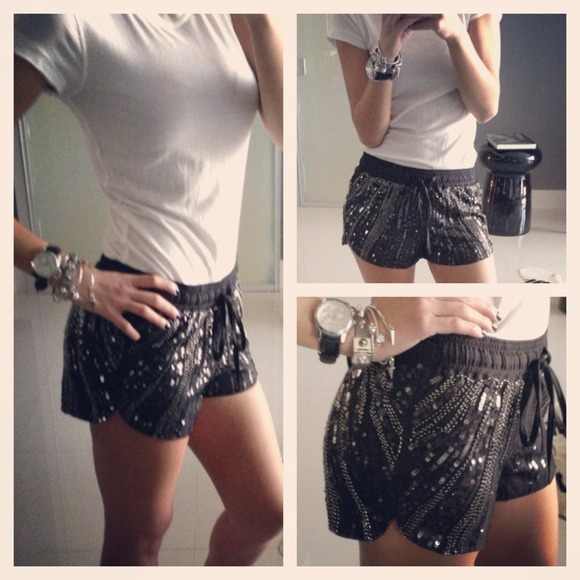 Embellished shorts