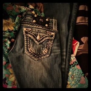 Miss Me Jeans(taken in a couple inches)