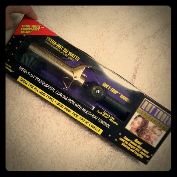 Hot tools curling iron ( 1-1/4 barrel)