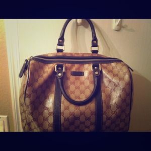 Authentic Gucci Crystal Boston bag Authentic Gucci Crystal Boston bag