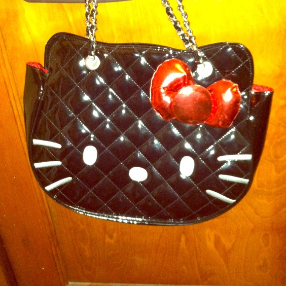 hello kitty Handbags - Reduced AGAIN Hello kitty black purse