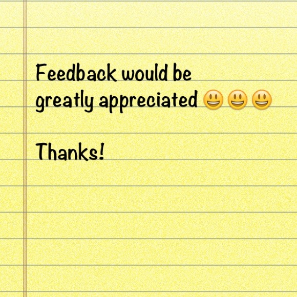 Feedback!