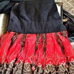 Everpretty strapless dress.