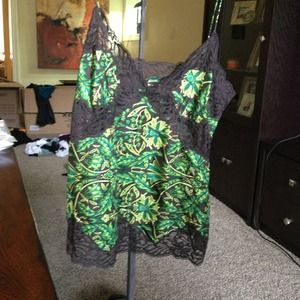 Lace camisole style top