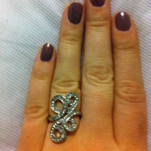 Adorable Abstract Swirls Ring