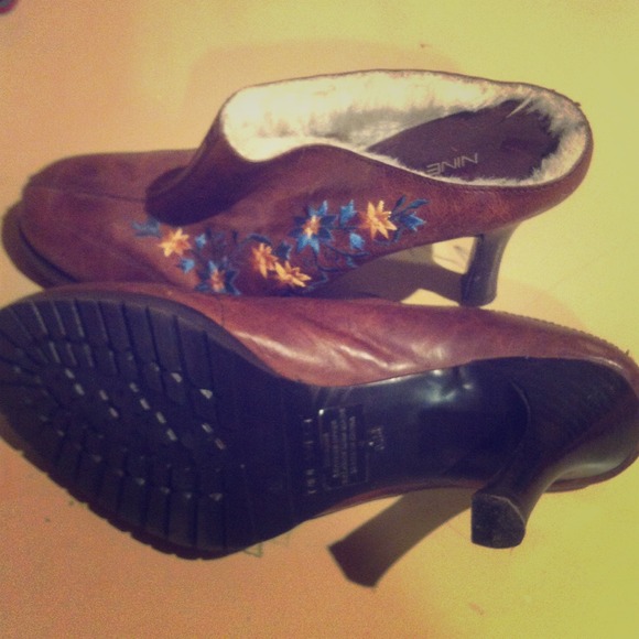 Nine west mules
