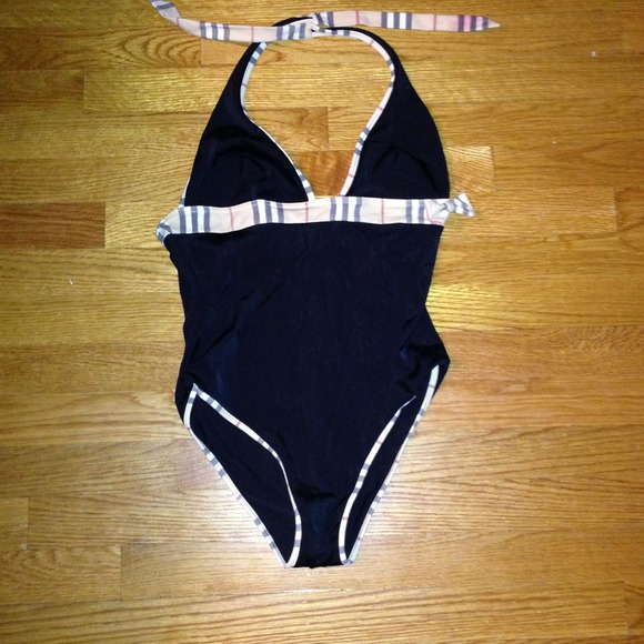Authentic Burberry bathing suit one piece medium