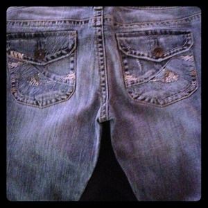 Silver jeans