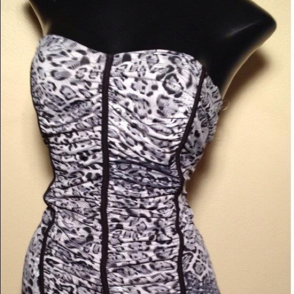 Animal Print Party Dress - Picture 1 of 1