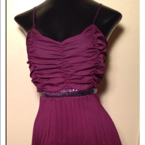 Plum Princess Evening Dress - Picture 1 of 2