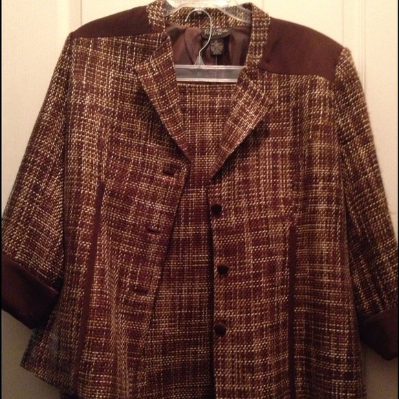 Patti La Belle Tweed Skirt Suit