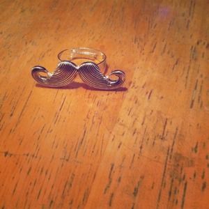 Mustache ring. 😊