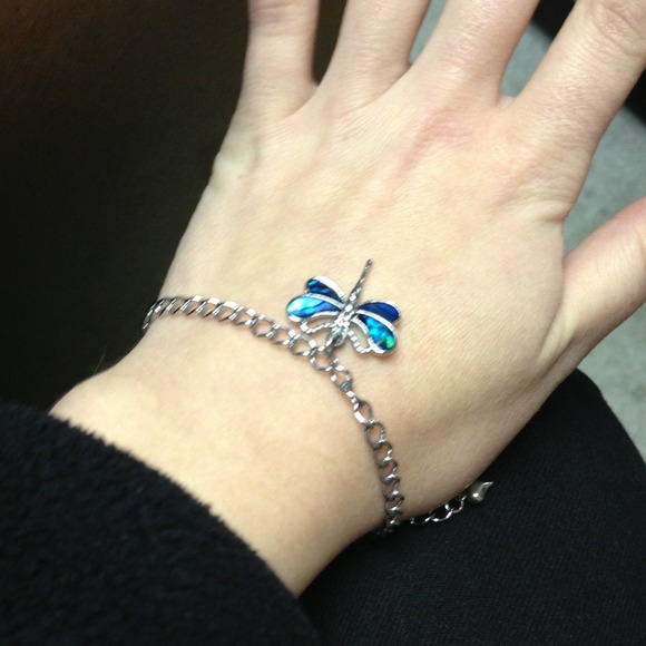 Dragonfly Bracelet or Anklet - Picture 2 of 4