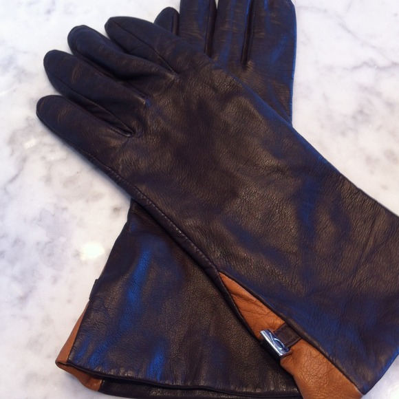 9 west leather gloves