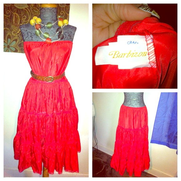 Vintage Barbizon  Crinoline Skirt/Dress (1970)