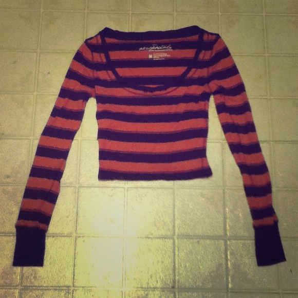 Striped Aeropostale shirt, Long sleeved