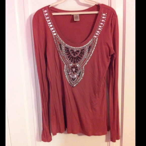 Cache Beaded Shirt