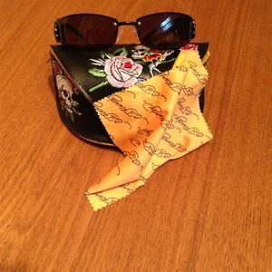 100% authentic Ed Hardy sunglasses