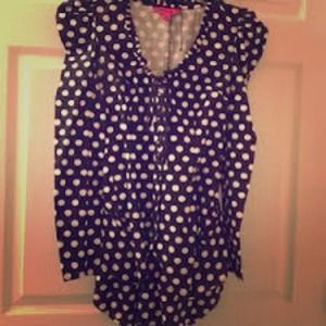 Polka dot betsey Johnson blazer size 2