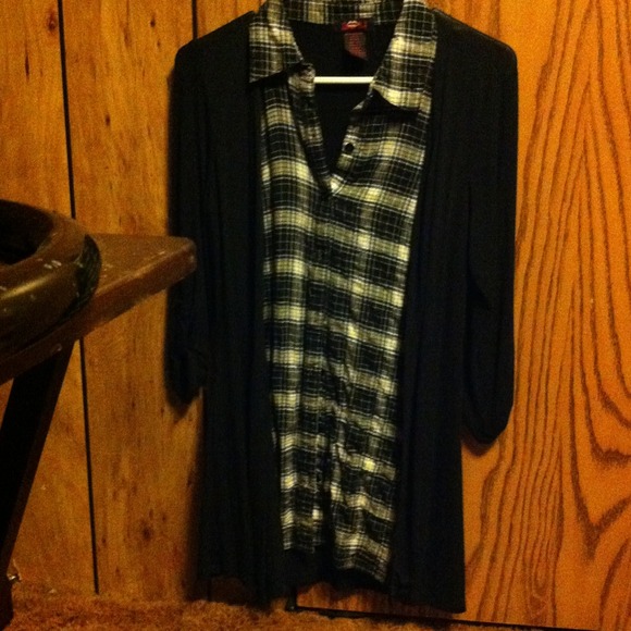 Over leggings button up