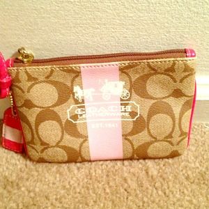 Authentic Coach wristlet