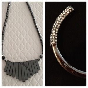 REDUCED!!! Hematite Jewelry Bundle