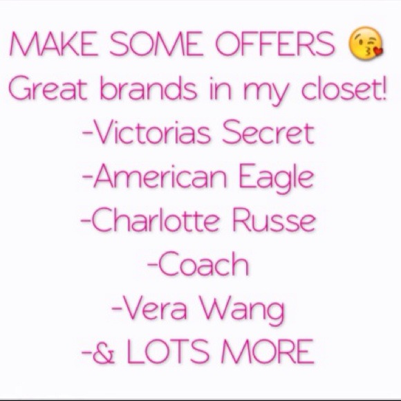 I LOVE offers!