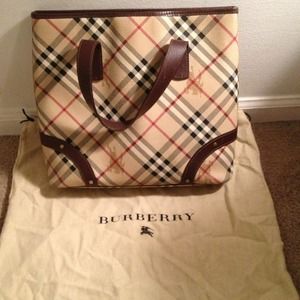 Large Burberry handbag