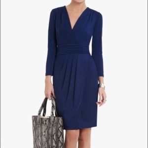 BCBG "jenesis" sz M royal blue dress. Very classy!