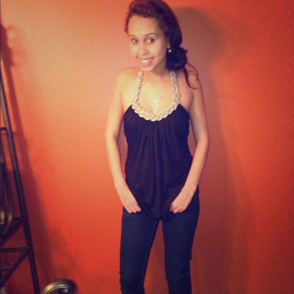 Black top.