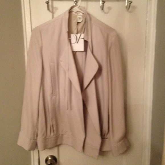 DVF Chablis jacket grey