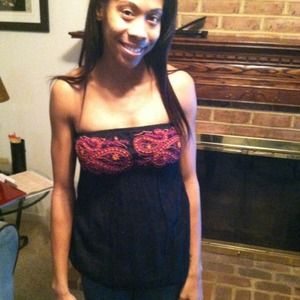 Beautifully stitched tube top!