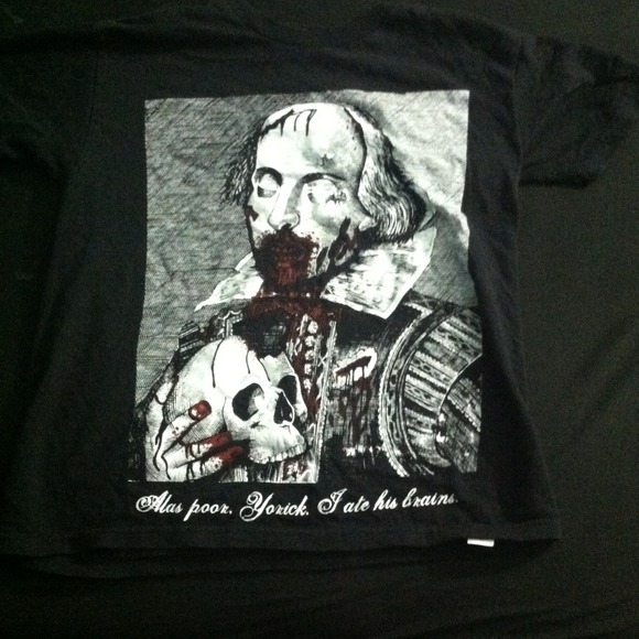 Zombie Shakespeare shirt