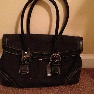 AUTHENTIC ### coach expandable satchel .