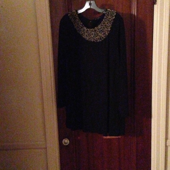 Sold LBD minidress with amazing beading