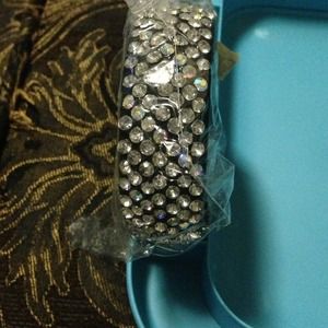 Black Rhinestone bracelet