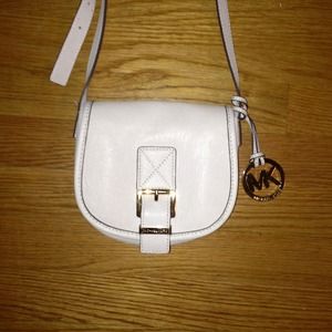 White Michael Kohrs satchel bag!