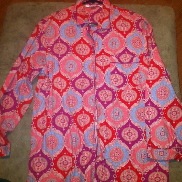 *ViCtOrIa SeCrEt* Sleep Shirt Long Sleeve Sz Med
