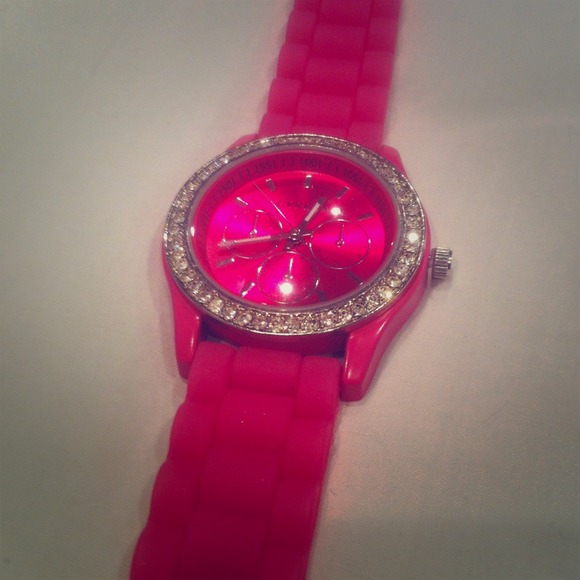 NWOT!!! Pink Band/Face Watch!!