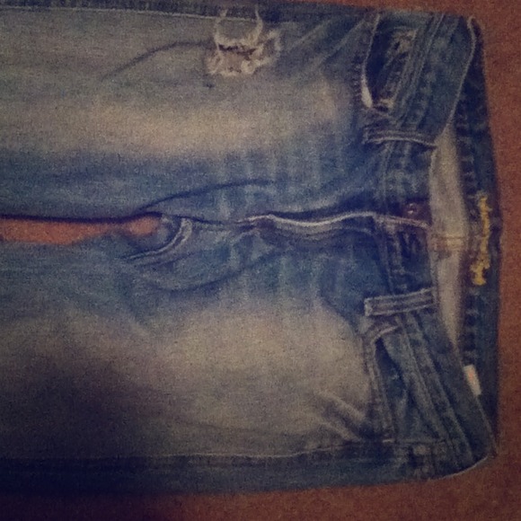 Hole flare jeans - Picture 1 of 3