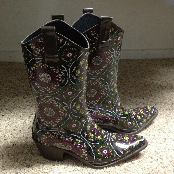 nature breeze  Boots - Cowboy Rain Boot