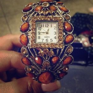 A really pretty bracelet watch.